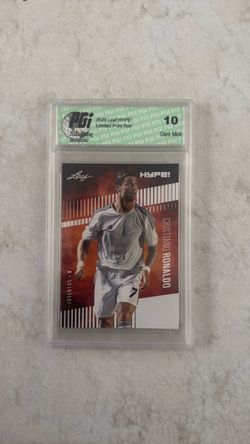 Graded Ronaldo card