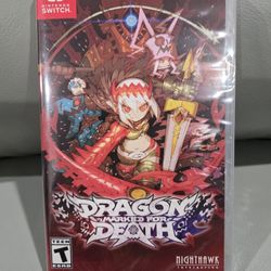 New Sealed Dragon Marked for death nintendo switch game