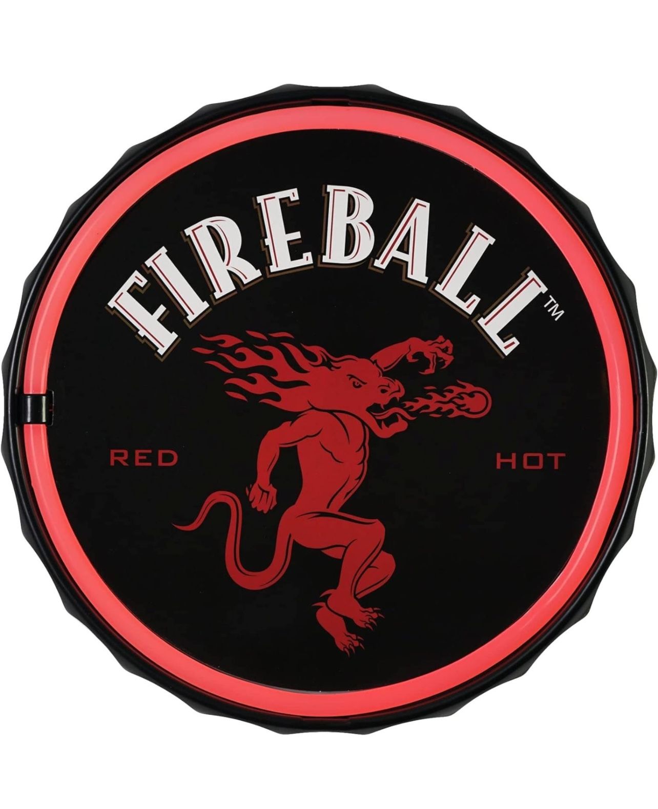 Fireball Garage/Bar/Resturant Neon Sign  