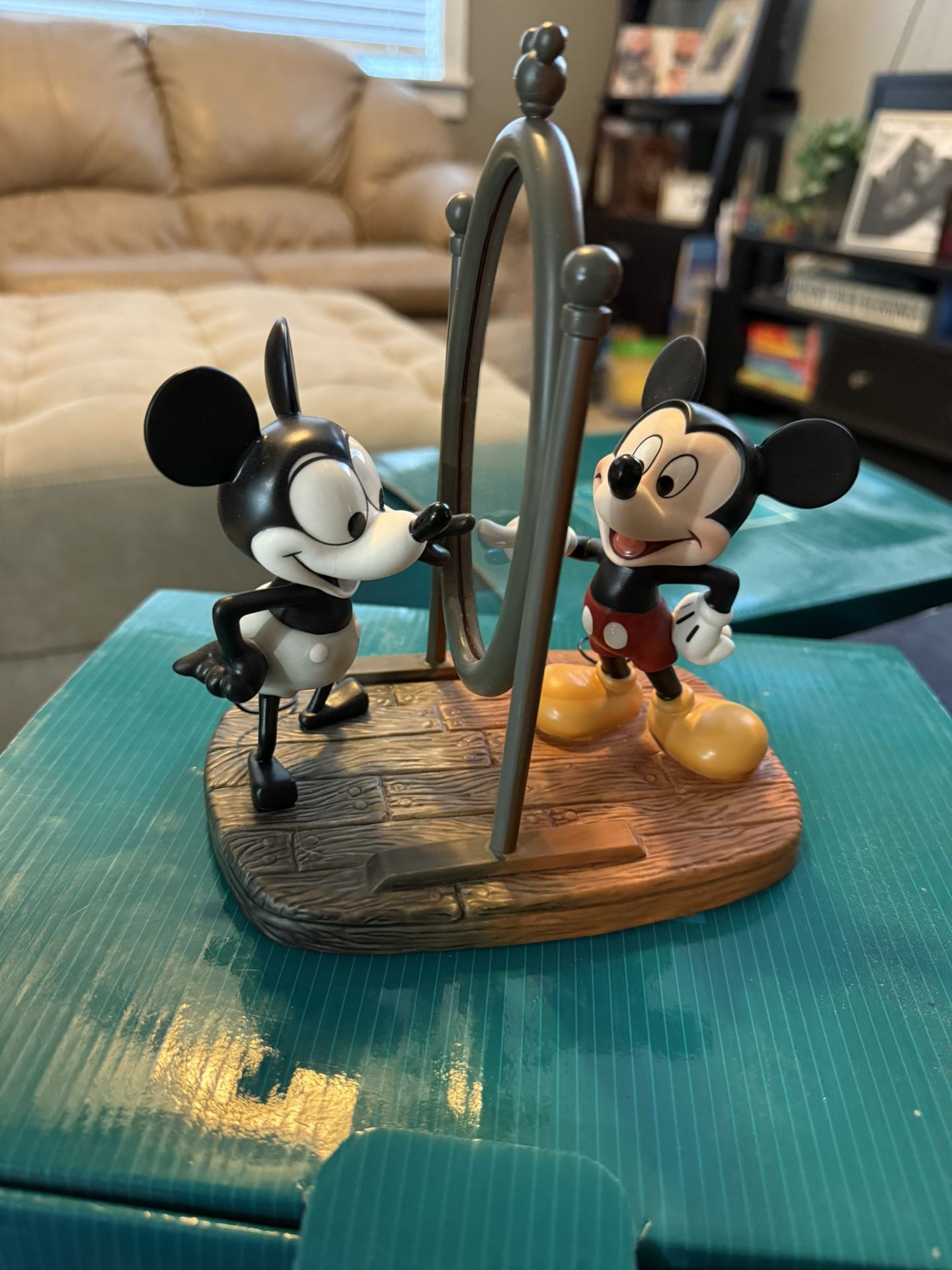 Mickey Then And now Figurine