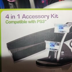 Gaming Accessory Kit For Ps3 Slim Console
