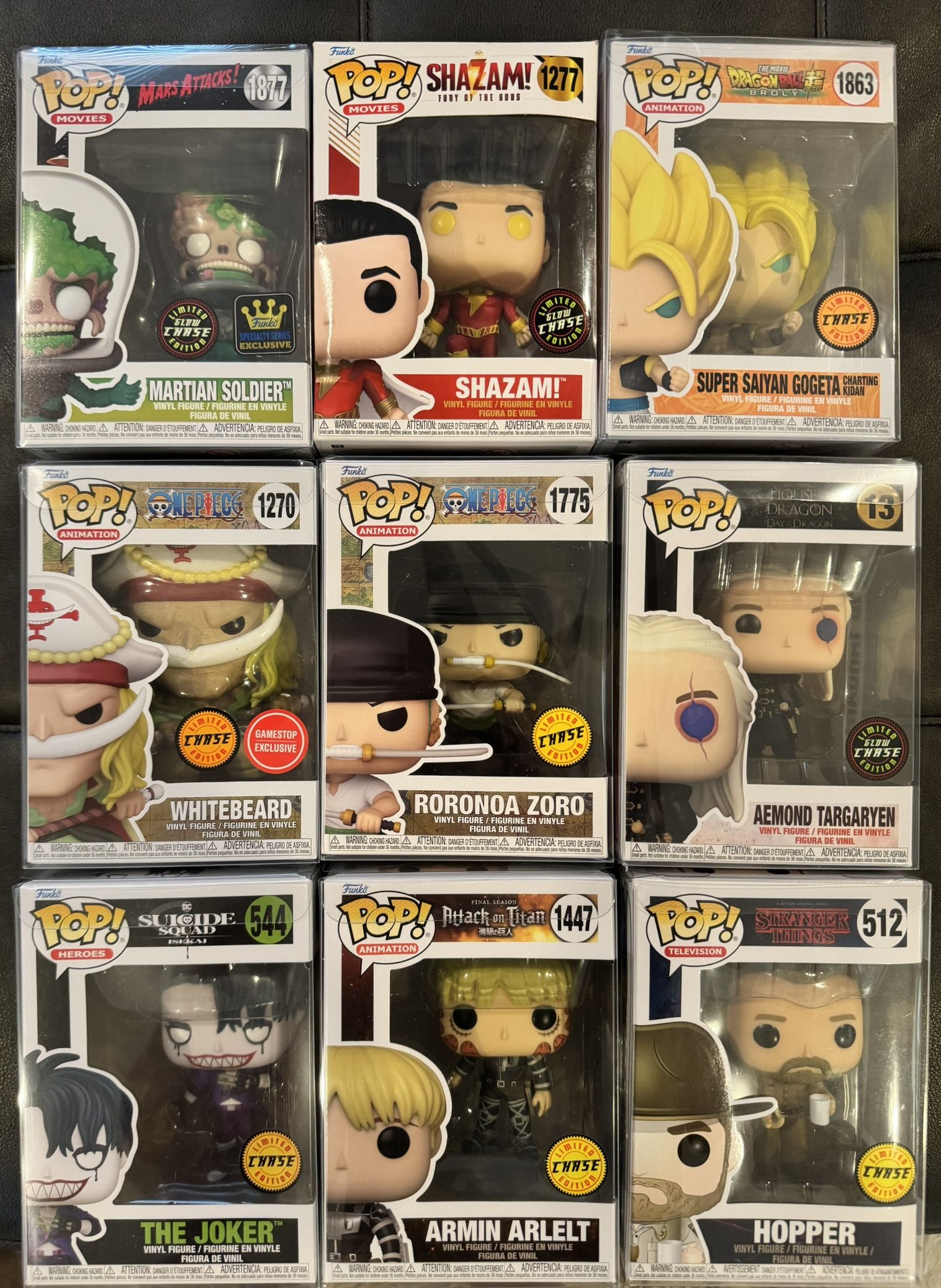 Lot of Chase Pops
