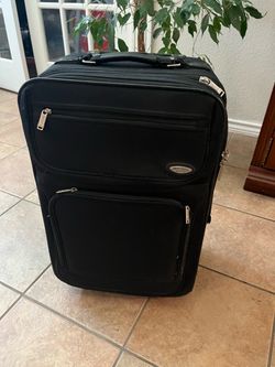 Hercules 21” carry-on nylon rolling suitcase