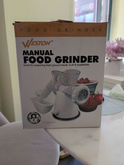 Weston manual food grinder