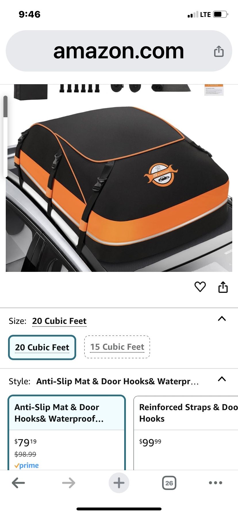 Car Luggage Bag