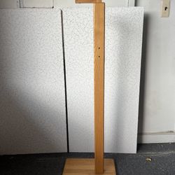 Wooden Single Display Clothing Stand