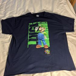 You Just Got Luigi’d T-shirt (super Mario)(XL size) IYKYK