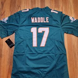  NFL Miami Dolphins football uniform No.17 Jaylen Waddle sports jersey