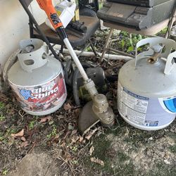 Propane Tanks Empty 