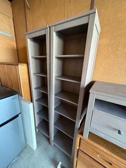 Set of 2 IKEA Hemnes Bookcases