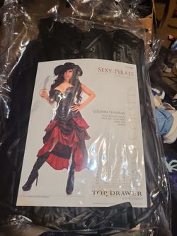 Daisy Corsets Sexy Pirate Costume Set