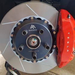 Tesla Model 3 Mountain pass performance rotors