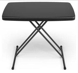 Folding Table 30 Inch - Small Desk Adjustable Height