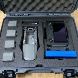 DJI Mavic 2 Pro Drone with Smart Controller, Nanook 925 water proof case kit