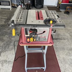 10” Table Saw With Stand
