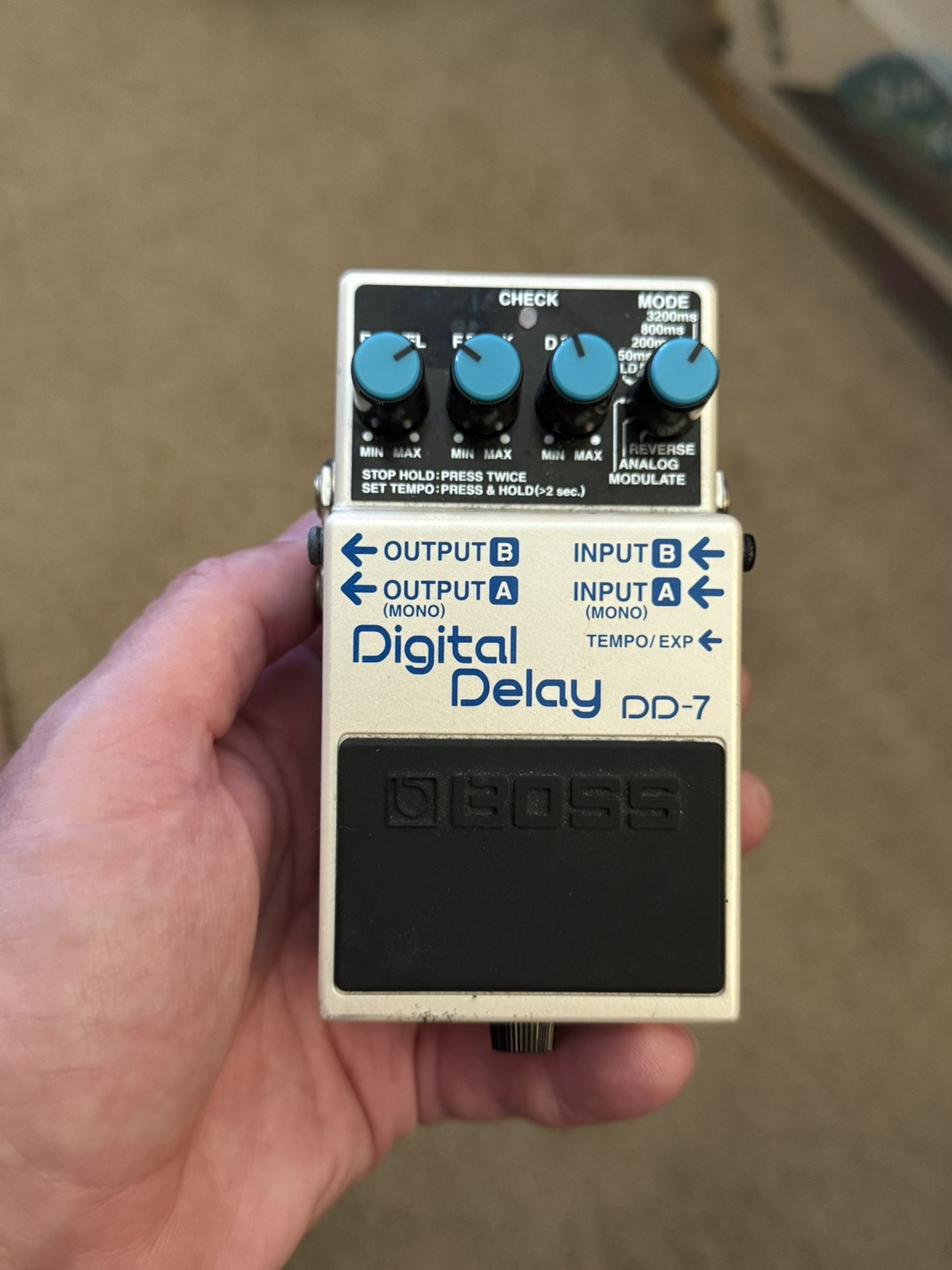 Digital Delay Pedal - DD-7