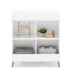White Changing Table w/ Storage
