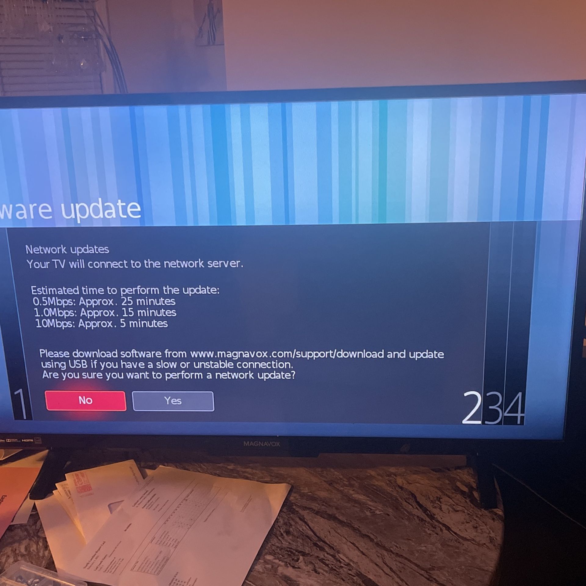 40 Inch MAGNAVOX tv