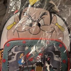Queen Of Hearts Loungefly Backpack New $55