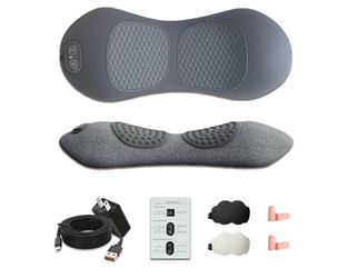 mooth Triple Fusion Back Massager with Heat, Neck Shoulder Back Massager with Heat, Deep Tissue Neck Shoulder for Pain Relief, Vibration & Traction Th