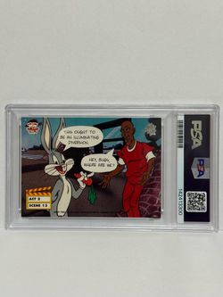 1993 Adv. in tune world Michael Jordan PSA 10