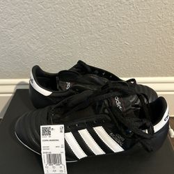 Adidas Copa Mundial Leather Soccer Cleats Shoes Black Made In Germany Sz 7M/8.5W