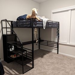 Full Loft Bed With Built In Desk: Cash Offers Only 