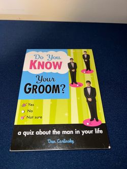 Do You Know Your Groom? Book by Dan Carlinsky