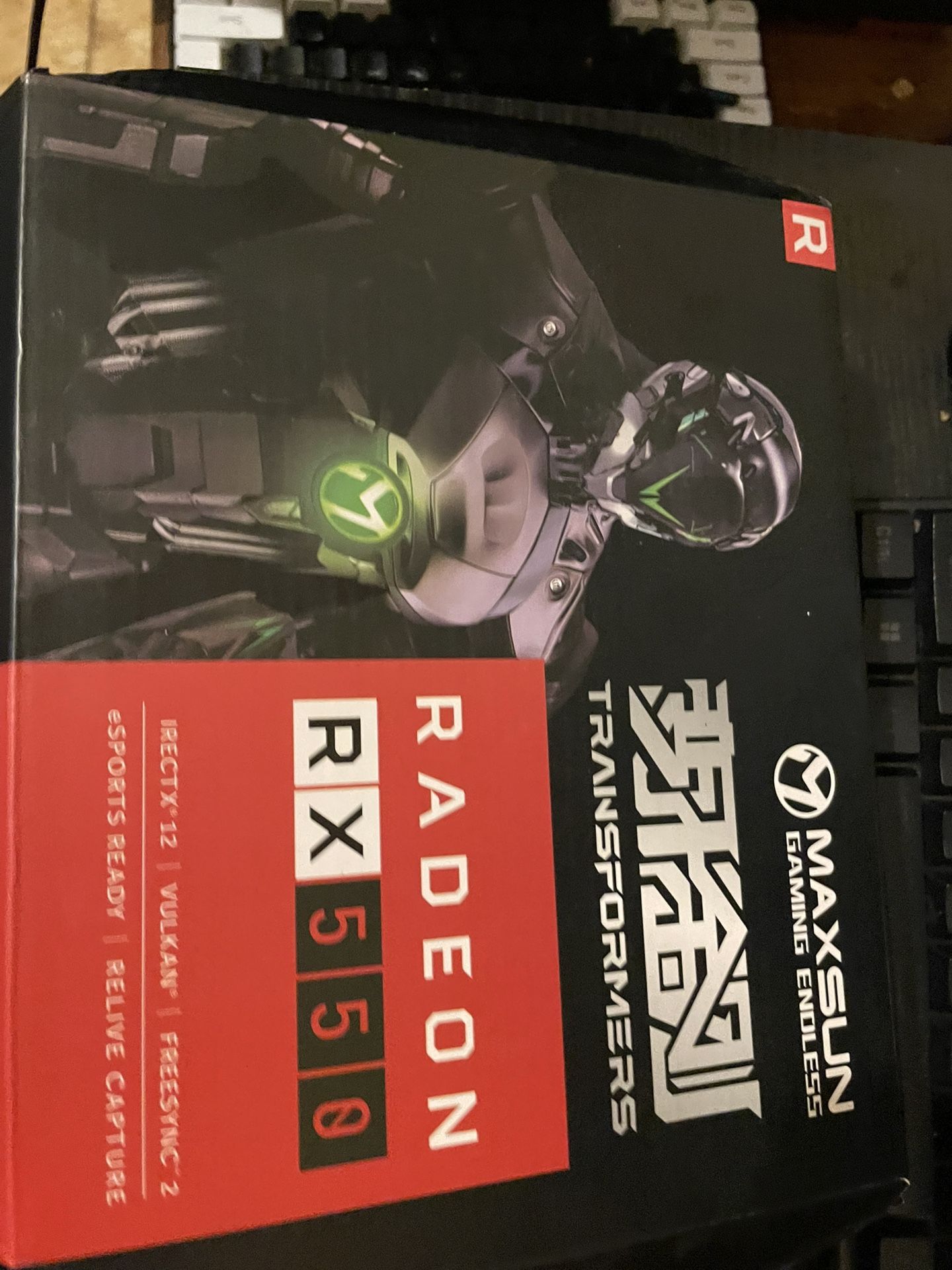 Maxsun Gaming Endless Transformers Radeon Rx 550