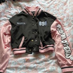 Cropped Bomber Jacket