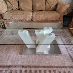 Modern Luxury Glass Coffee Table