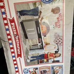 Little Tikes Real Wooden Pizza Restaurant Play Kitchen 