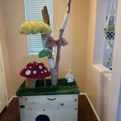 Cat Tree With Built In Litter Box