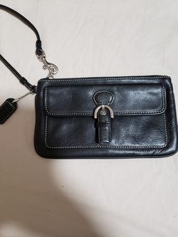 Authentic Coach wristlet