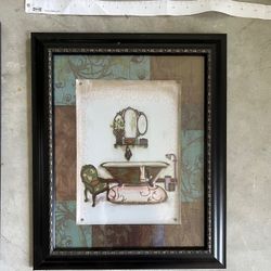 Wall Plaque Bathroom Decoration 