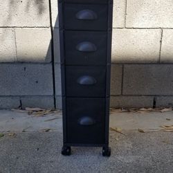 ROLLING METAL 5 DRESSER DRAWER 