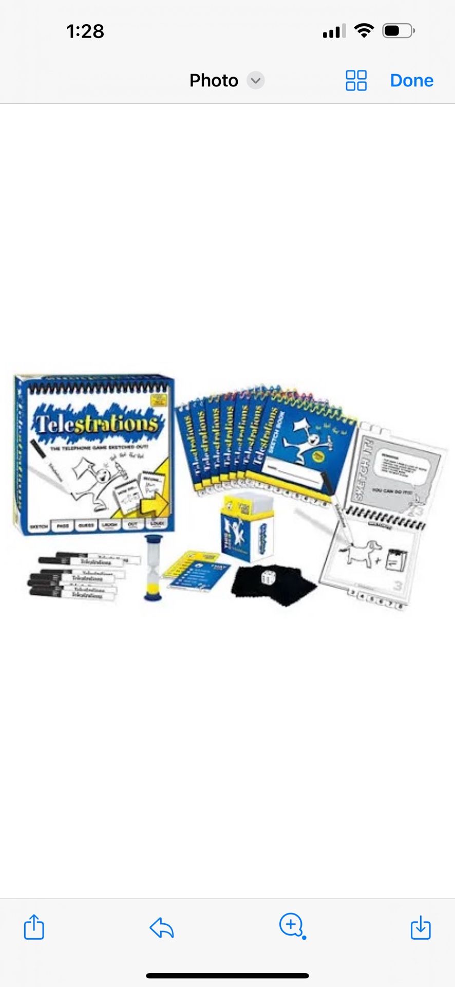 A hilarious sketch-and-guess party game for families and friends. Includes dry-erase markers, sketch pads, and game instructions for endless fun. Suit