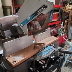 Old Dewalt 10" Miter Saw With Carbid Tipped Blade