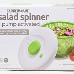 Farberware Easy to use pro Pump Spinner with Bowl