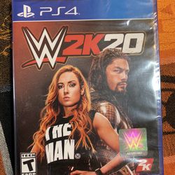 PS4 W2K20 play station 4 new in original plastic. 