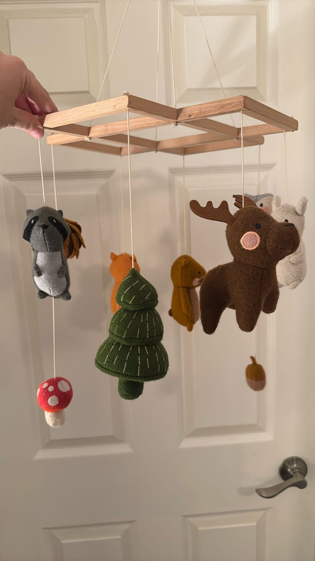 Woodland Animal Baby Nursery Mobile