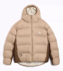 Nike ACG “Lunar Lake” Prima-Loft Jacket FV8909-297 Khaki Tan Men Sz M 350$ msrp
