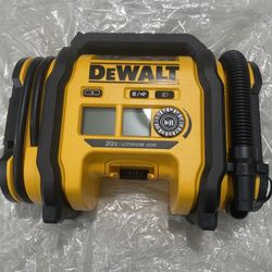 DEWALT  20V MAX CORDLESS AIR INFLATOR  TO TOOL ONLY BATTERY NOT INCLUDED NEW IN BOX $100 FIRM 