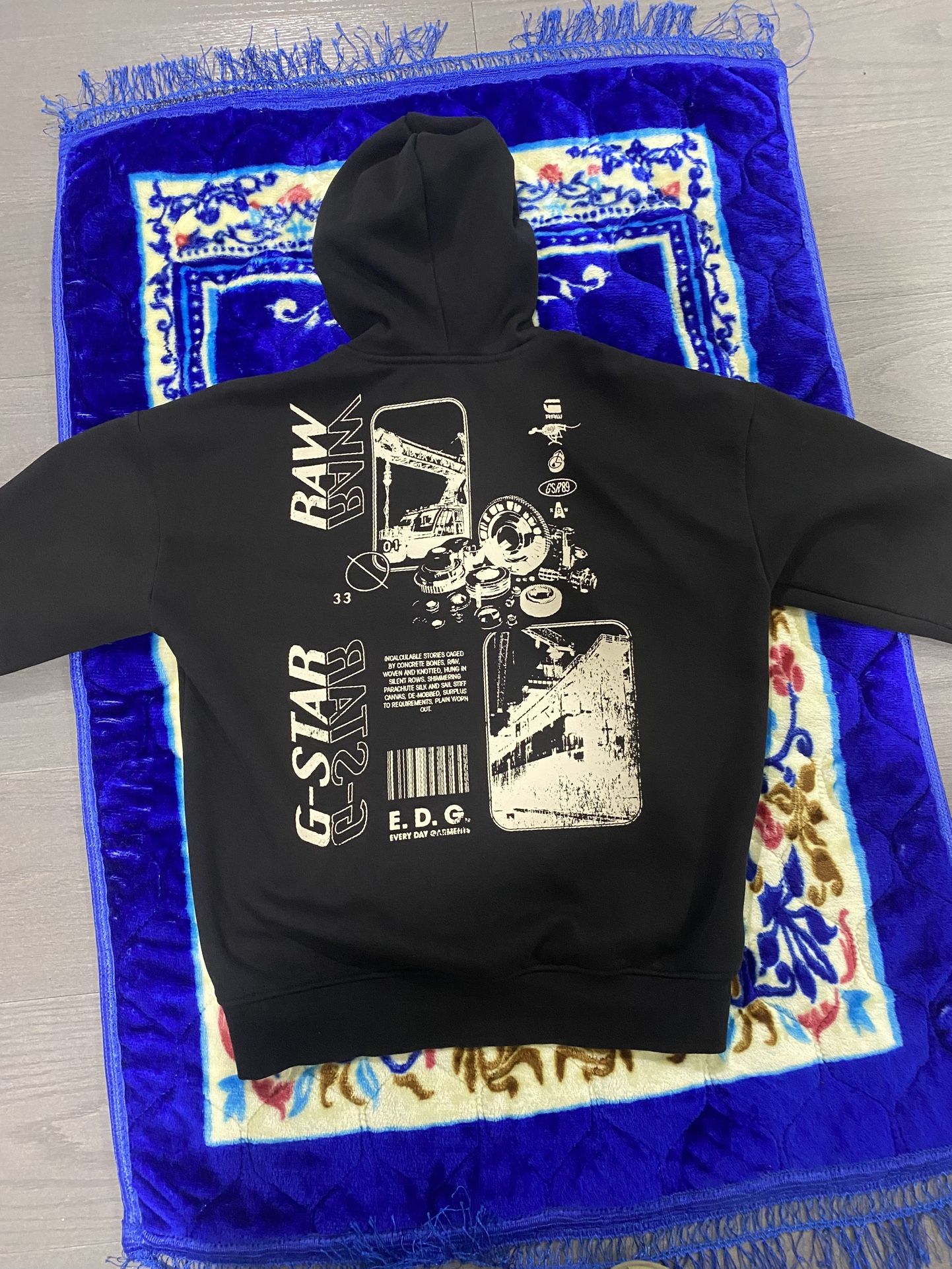 G-Start Thick Hoodie Jacket