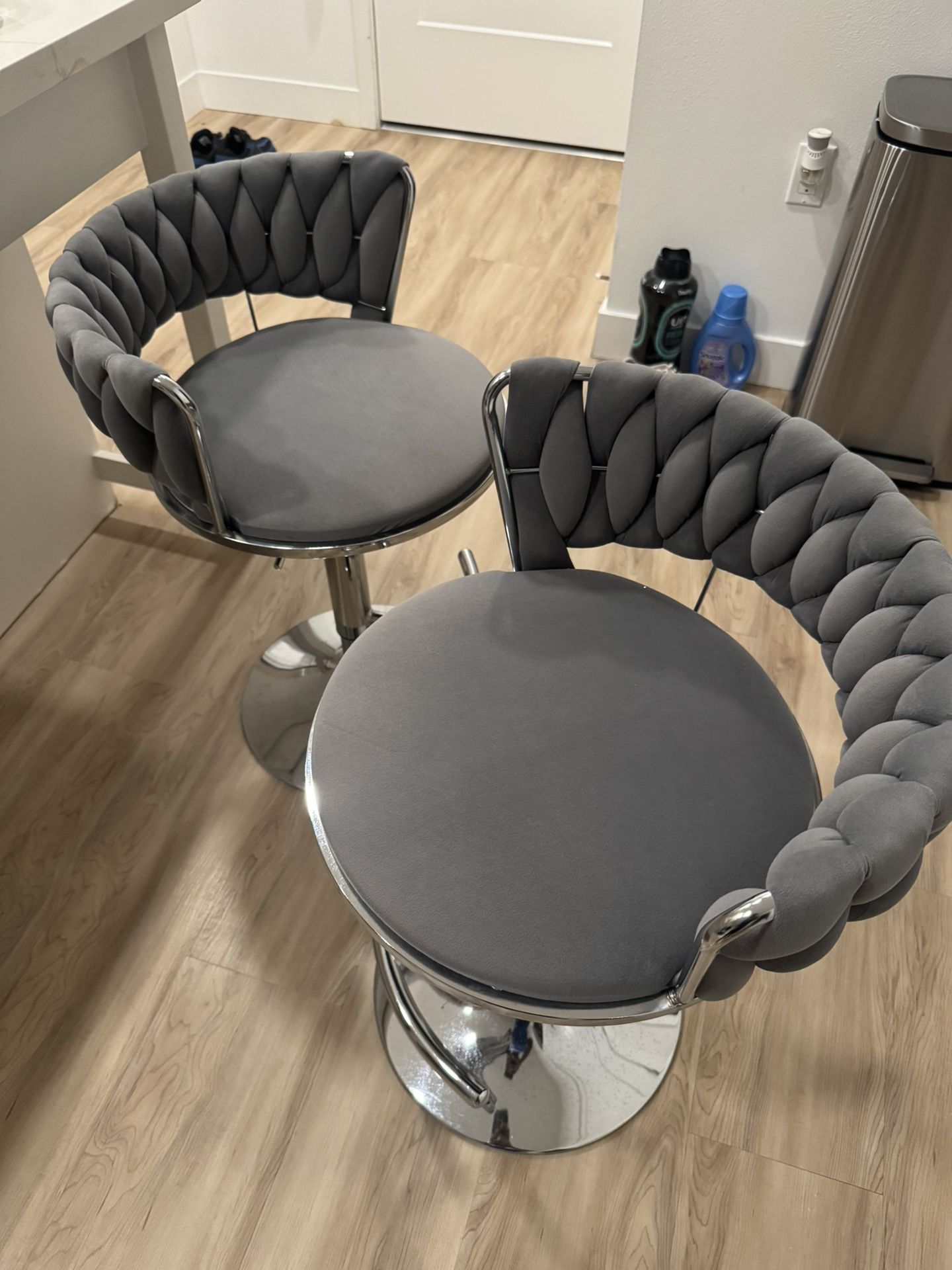 Grey Bar Stools