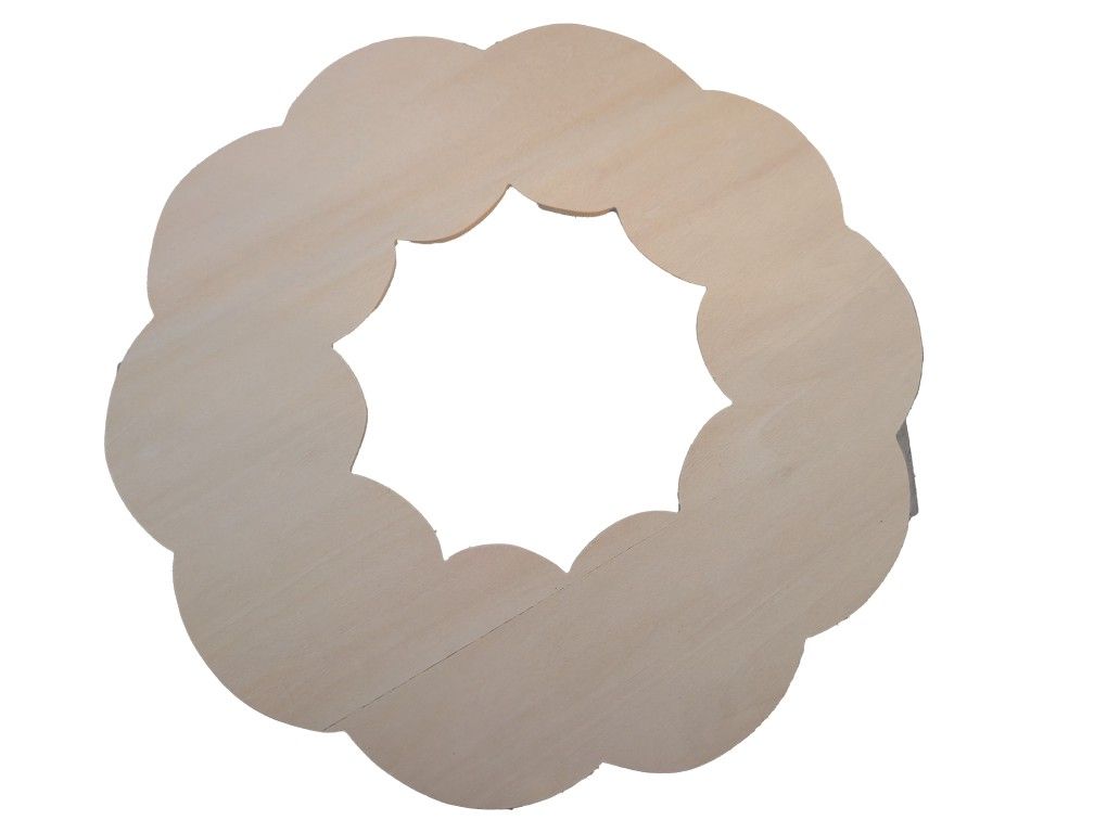 Wooden Wreath