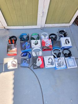 All mix music headphones and gaming headphones / Ps4 / Ps5 / Xbox / Pc