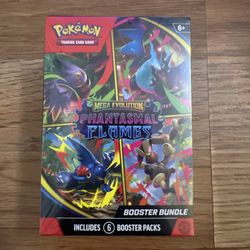 Pokémon Phantasmal Flames Booster Bundle (Brand New Sealed)
