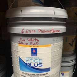 Paint Pinturas Perronas, Interior / Exterior $65 A Five Gallón Bucket Flat Paint 