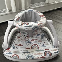 $15-Baby Infant Seat / Support Seat – Rainbow Design
